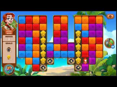 Lost Island Blast Adventure Level 1699 - NO BOOSTERS 🏝️ | SKILLGAMING ✔️