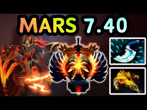 🔥 NEW PATCH 7.40 MARS OFFLANE ARENA LOCKS DOWN CORES | DOTA 2 GAMEPLAY 🔥