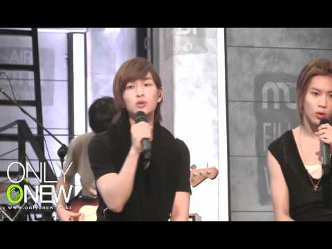 [fancam] 100728 SHINee I'm Yours - Onew focus