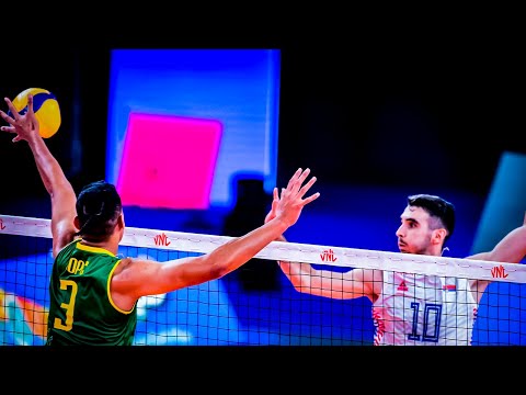 He's Only 21 Years Old  - Lorenzo Pope | Amazing Spikes in Vertical Jump | Best of VNL 2022 (HD)