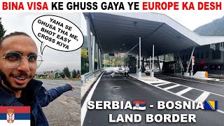 I entered Bosnia & Herzegovina🇧🇦 without a VISA on INDIAN PASSPORT | Kesi mili entry?? DONKEY LAGAI?