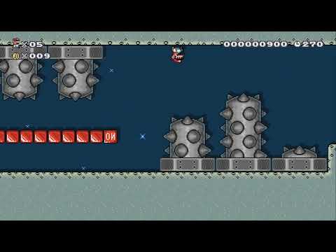 36 Story Mode ~ Upside-Down Stretches for Stargazer - Super Mario Maker 2 - No Commentary 1bu