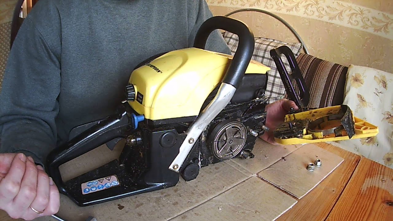 Бензопила Champion 254  2.50кВт 54.0см3 шина 18'' цепь 0.325''-1.5мм-72