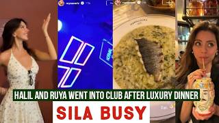 Halil Ibrahim Ceyhan and Ruya Coric Went into Club after Luxury dinner !Sila Turkoglu Busy
