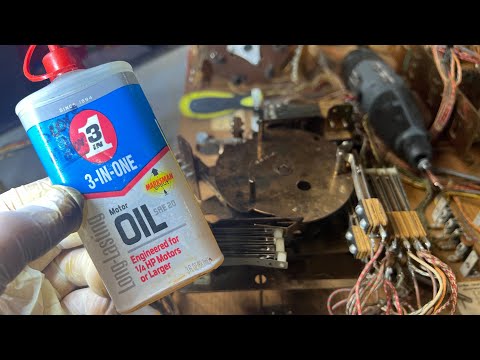 How to oil your score motor on your electromechanical (EM) pinball machine!