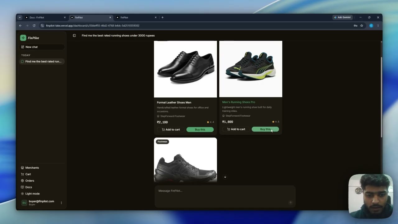 Finpilot tutorial