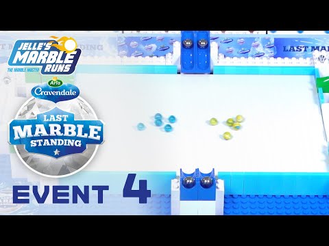 Cravendale Last Marble Standing E4 Collision - Marble Race by Jelle's Marble Runs