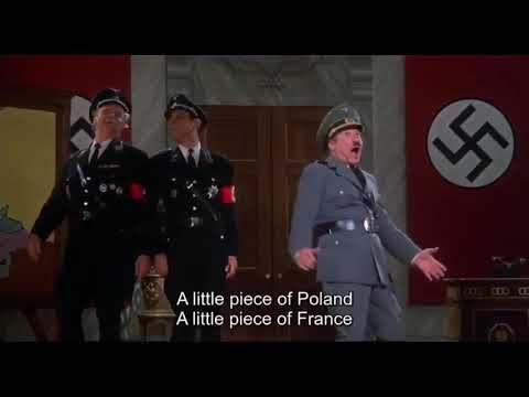 Hitler sings “All I want is peace” but a plot twist