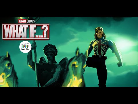 Captain Peggy Carter Uses Her Shield For First Time | Captain Carter Entry Scene Episode 1 | What if