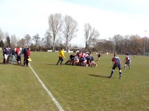 rugby Haarlem Gooidocks junioren 23-03-2013