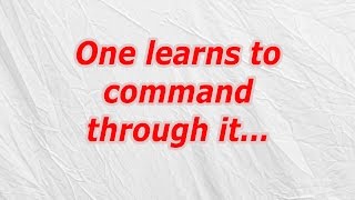 One learns to command through it (CodyCross Crossword Answer)