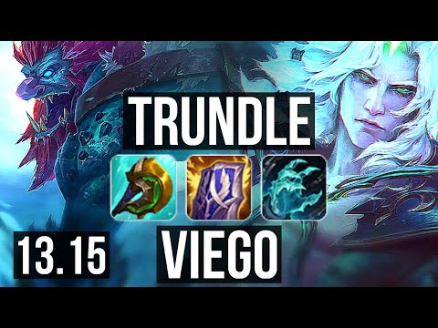 TRUNDLE vs VIEGO (JNG) | Rank 6 Trundle, 9/2/12, Dominating | EUW Challenger | 13.15