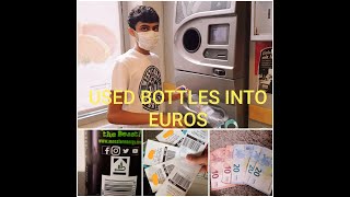 RECYCLING BOTTLES  IN GERMANY/ HOW TO MAKE  MONEY FROM  RECYCLING  IN EUROPE