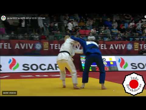 Judo Womens - Karen Stevenson vs. Guusje Steenhuis - U78 Grand Slam Tel Aviv 2022