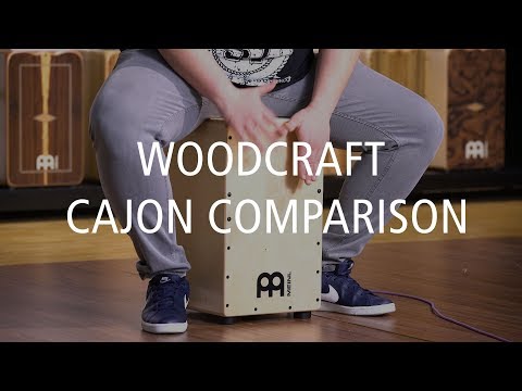 MEINL Percussion - How do the Woodcraft Cajons sound? - Comparison Video