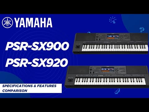 Which Yamaha PSR is RIGHT for You SX900 or SX920?