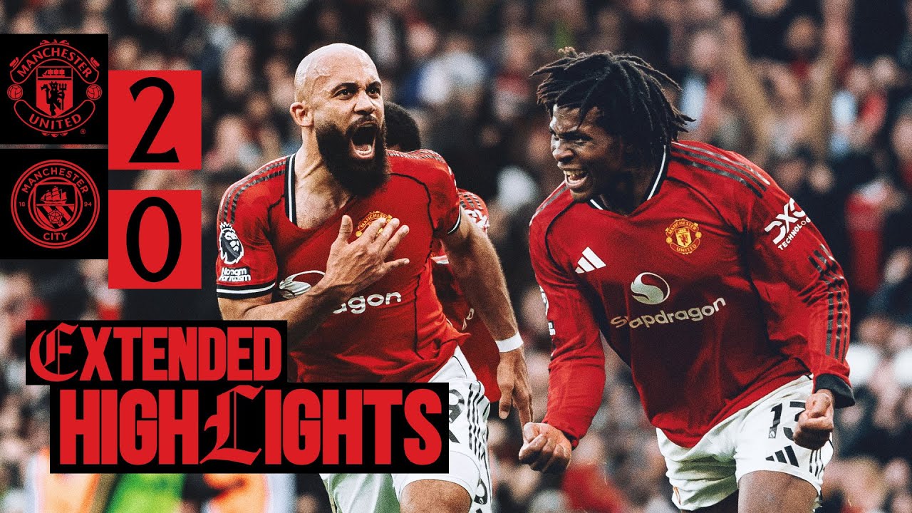 Derby Day VICTORY! 🔴 | Man Utd 2-0 Man City | EXTENDED Highlights
