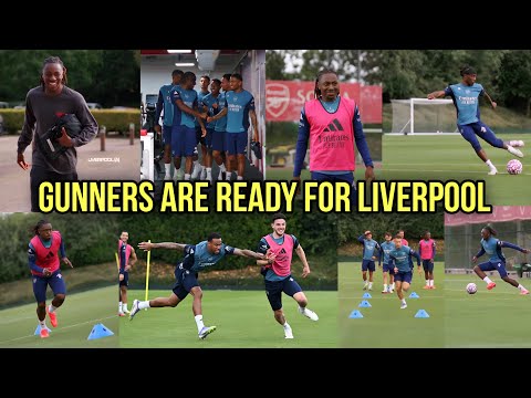 Eberechi Eze Shines in Arsenal Training Ahead of Liverpool Clash!