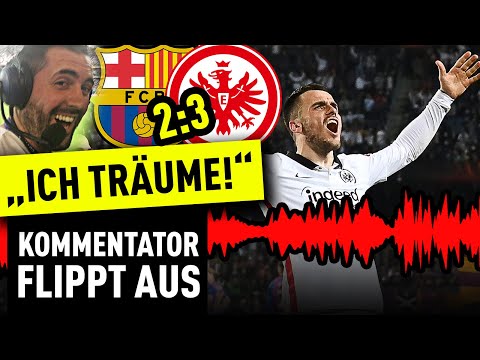 "Ich träume!" FC Barcelona - Eintracht Frankfurt mit original Radio-Kommentar!