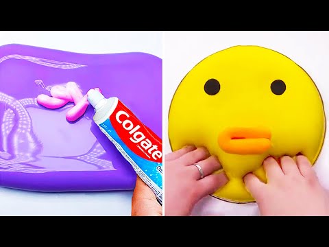 Befriedigender Schleim ASMR | Entspannende Schleim Videos # 1323