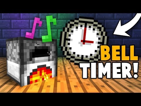 Cubey - EASY Furnace BELL TIMER! - Minecraft Tutorial