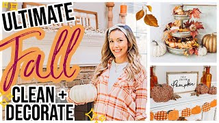 NEW FALL CLEAN + DECORATE WITH ME 2020! ULTIMATE FALL HOME DECOR EXTREME HOME MAKEOVER!  @BriannaK
