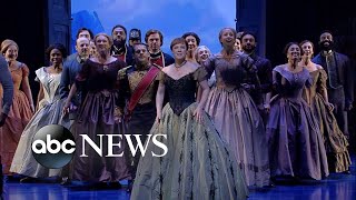 Broadway&#39;s &#39;Frozen&#39; cast performs &#39;For the First Time in Forever&#39;