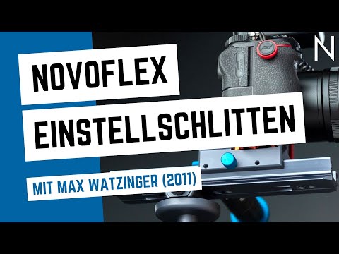 Die NOVOFLEX Einstellschlitten