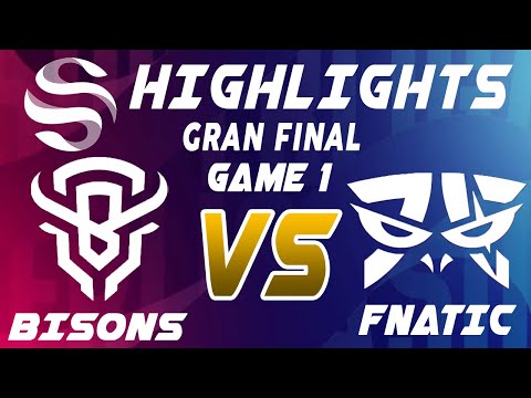 Bisons vs Fnatic TQ Game 1 Highlights - LEAGUE OF LEGENDS - SUPERLIGA GRAN FINAL