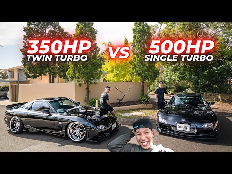 Touge Battle With Two Crazy Mazda FD RX7’s in Sydney