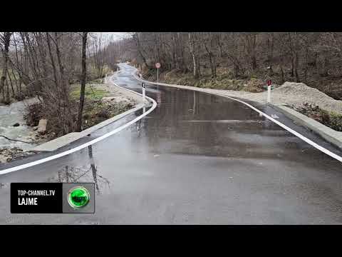 Top Channel/ Kukës, dëmtohet rruga e re. Çahet asfalti i segmentit 3,8 km inauguruar 2 muaj më parë