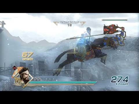 Dynasty Warriors 6 - Guan Yu Musou Mode - Chaos Difficulty - Battle of Hu Lao Gate