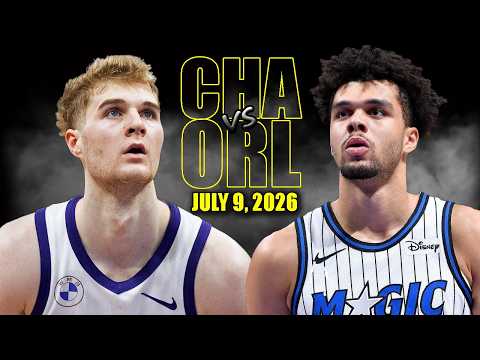 Orlando Magic vs Charlotte Hornets Full Game Highlights - July 9, 2026 | NBA Summer League