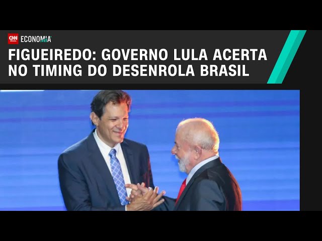 Governo Lula acerta no timing do Desenrola Brasil, diz Figueiredo | CNN 360º