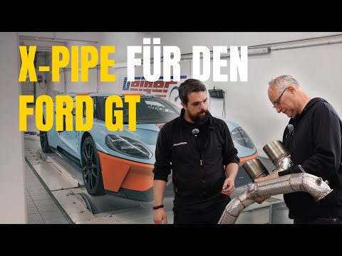 Es wird laut 🔥 X-Pipe für den Ford GT