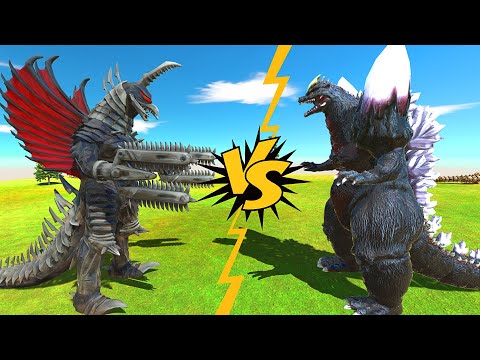 GIGAN FINAL WARS vs SPACE GODZILLA - Animal Revolt Battle Simulator