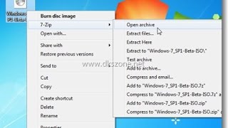 How to Extract .iso Files From 7z Compressed