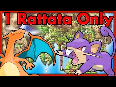 Can I Beat Pokemon Red / Blue With Only One Rattata? 🔴  Pokemon Challenges