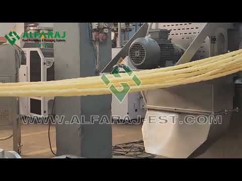 Twin Screw Extruder Corn Snacks & Puff