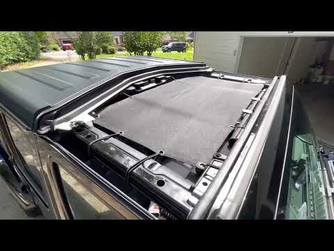Jeep JT Gladiator Sunshade Bikini Top REVIEW & INSTALLATION