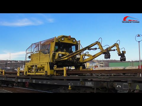 Utilaj ROBEL Incarca Vechea Linie de Tren intre Oradea & Oradea Est / CFR MARFA - 28 Ianuarie 2025 🚧