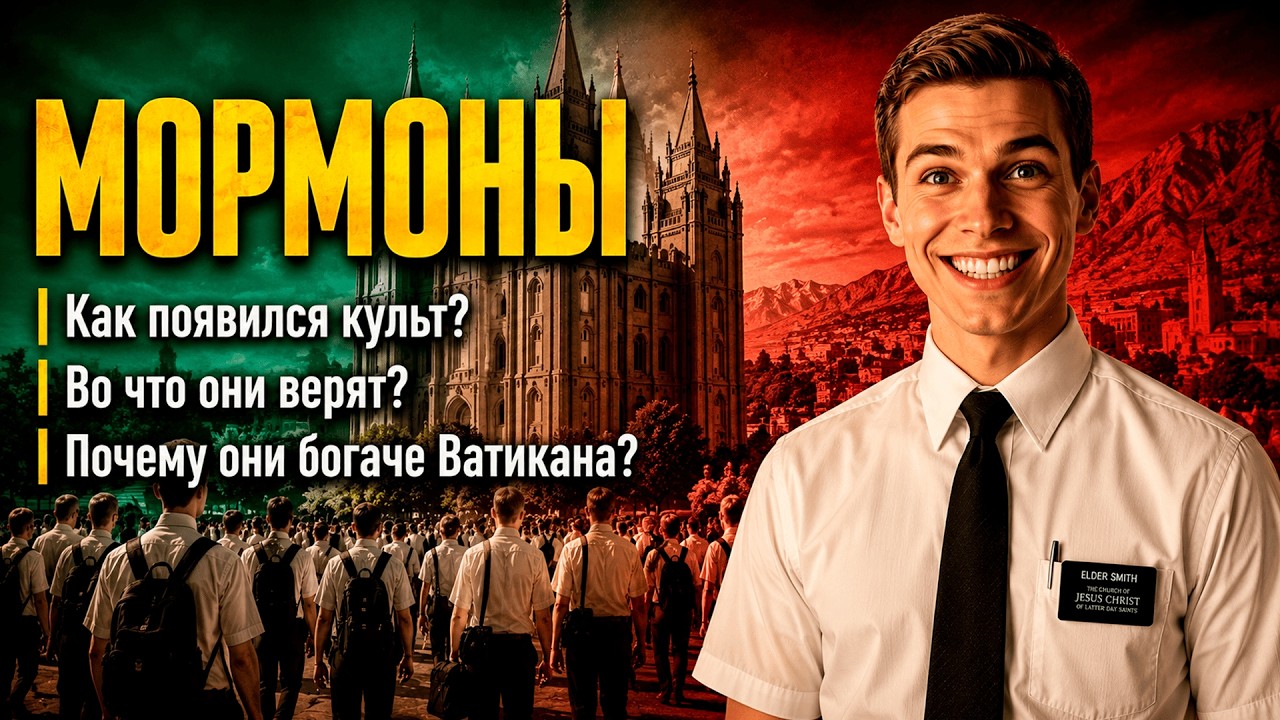 Кто такие МОРМОНЫ и как они живут? Внутри самой богатой религиозной организа
