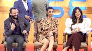 Saif Ali Khan,Radhika Apte,Chitrangada Singh At Baazaar Trailer Launch Complete Video HD video