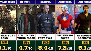 WWE & AEW Superstars’ Best Movies Ranked by IMDb Ratings | thewrestlinindex