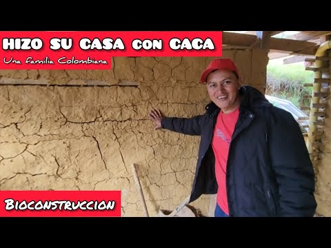 COLOMBIA  Casa Hecha con Bahareque Construccion Sustentable Bioconstruccion Descubrí COMO SE HACE