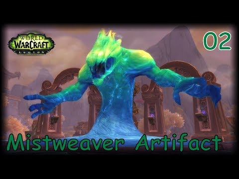 WOW LEGION Gameplay Walkthrough NIGHTBORNE MONK Part 2 - Artifact Weapon