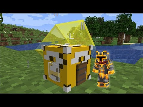 MC Naveed - Minecraft - Minecraft LUCKY BLOCK HOUSE MOD / SPAWN LUCKY BLOCK HOUSES AND SURVIVE !! Minecraft