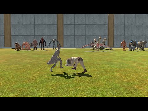 INFERNALS + ANCIENT HUMANS VS FANTASY WITH OLD UNIT + MAMMALS - Animal Revolt Battle Simulator