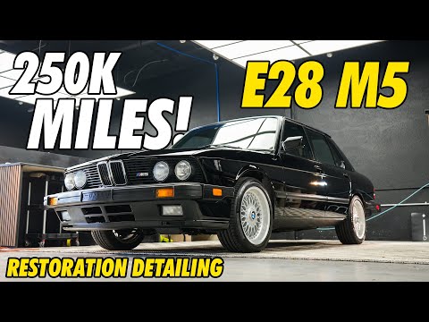 Thumbnail for Over 400,000km! BMW E28 M5 Restoration Detailing: Bringing an Icon Back to Life by BMW, BMW E28, Car