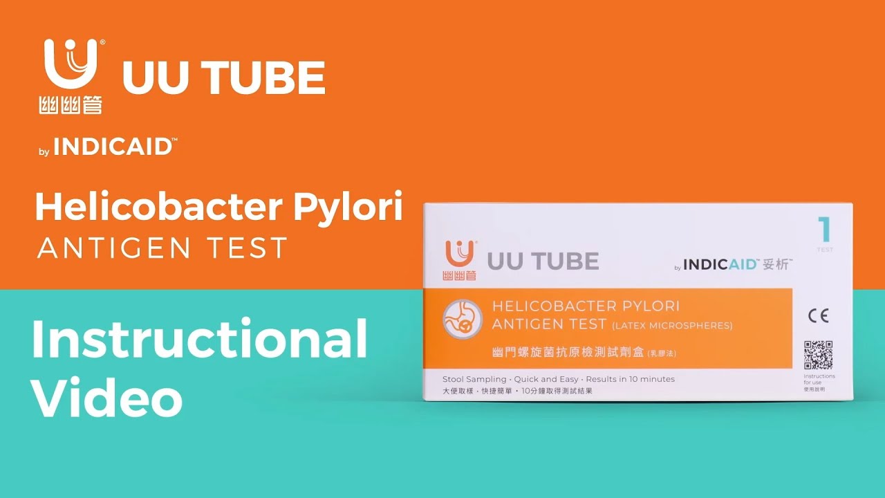 UU Tube by INDICAID Helicobacter Pylori Antigen Test